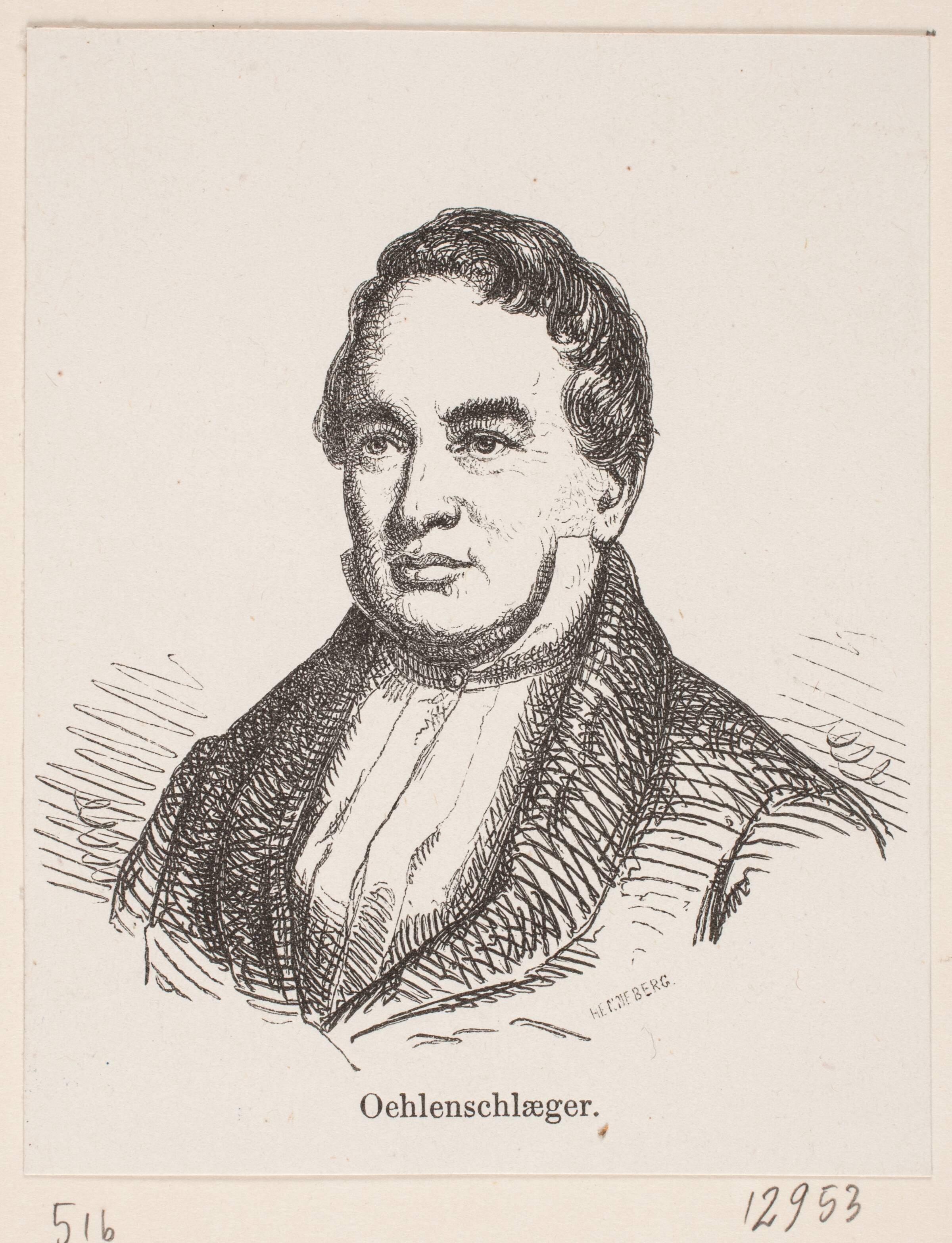 Oehlenschläger, H.C. Henneberg, 1826-1893