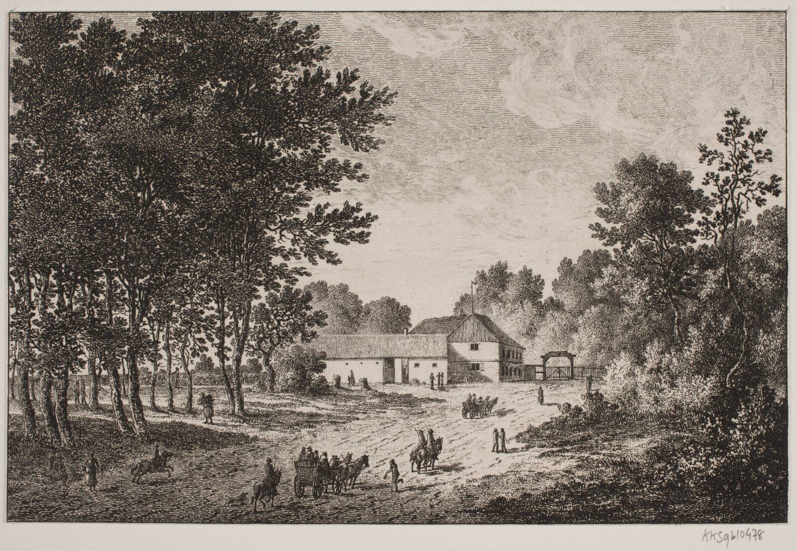 Fortunen ved Dyrehaven, Elias Meyer, 1763-1809