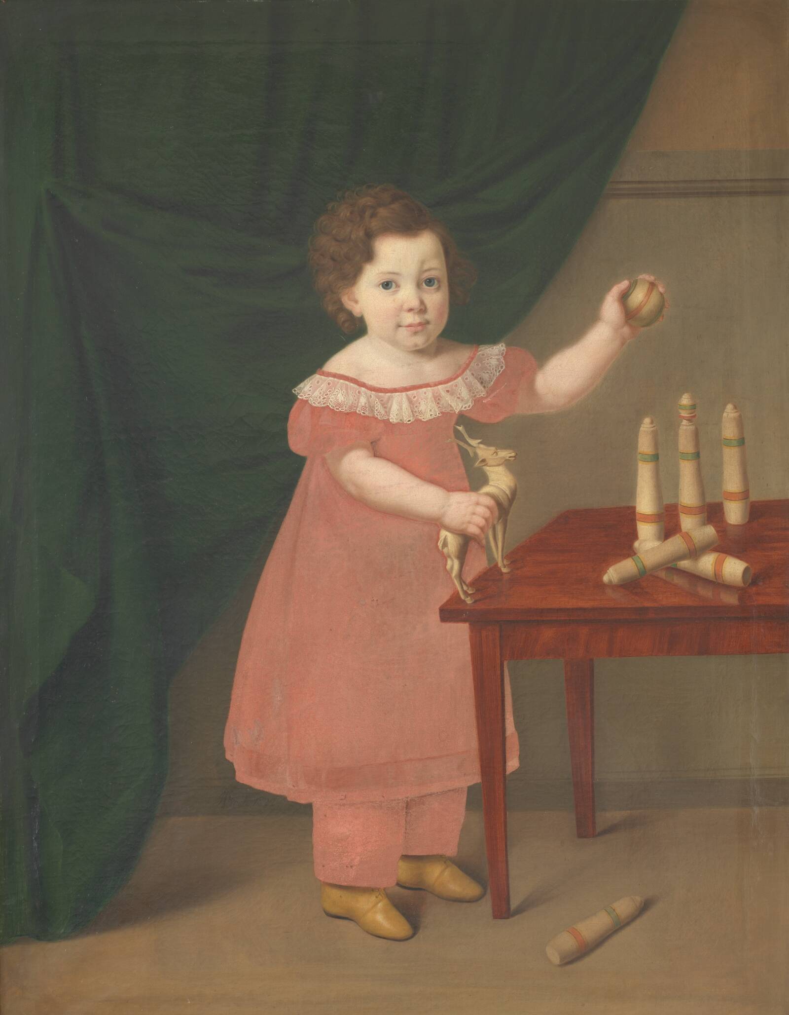 Barneportræt, Johan Anton Bech, 1822