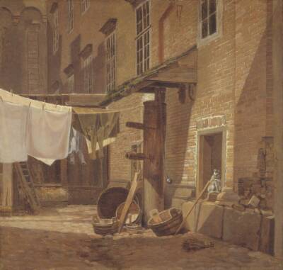 Baggård på Charlottenborg