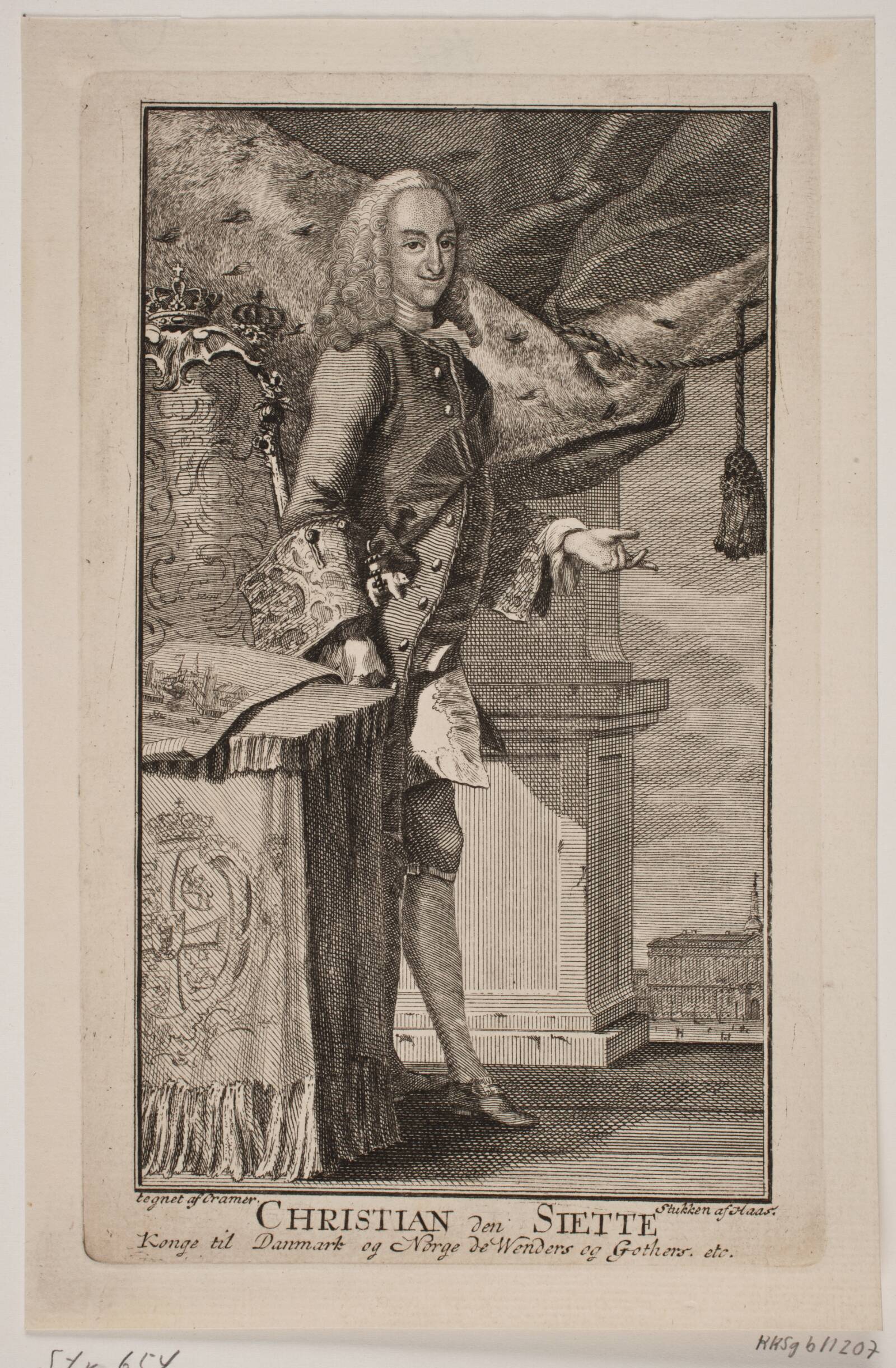 Christian VI, Jonas Haas, 1750-1759