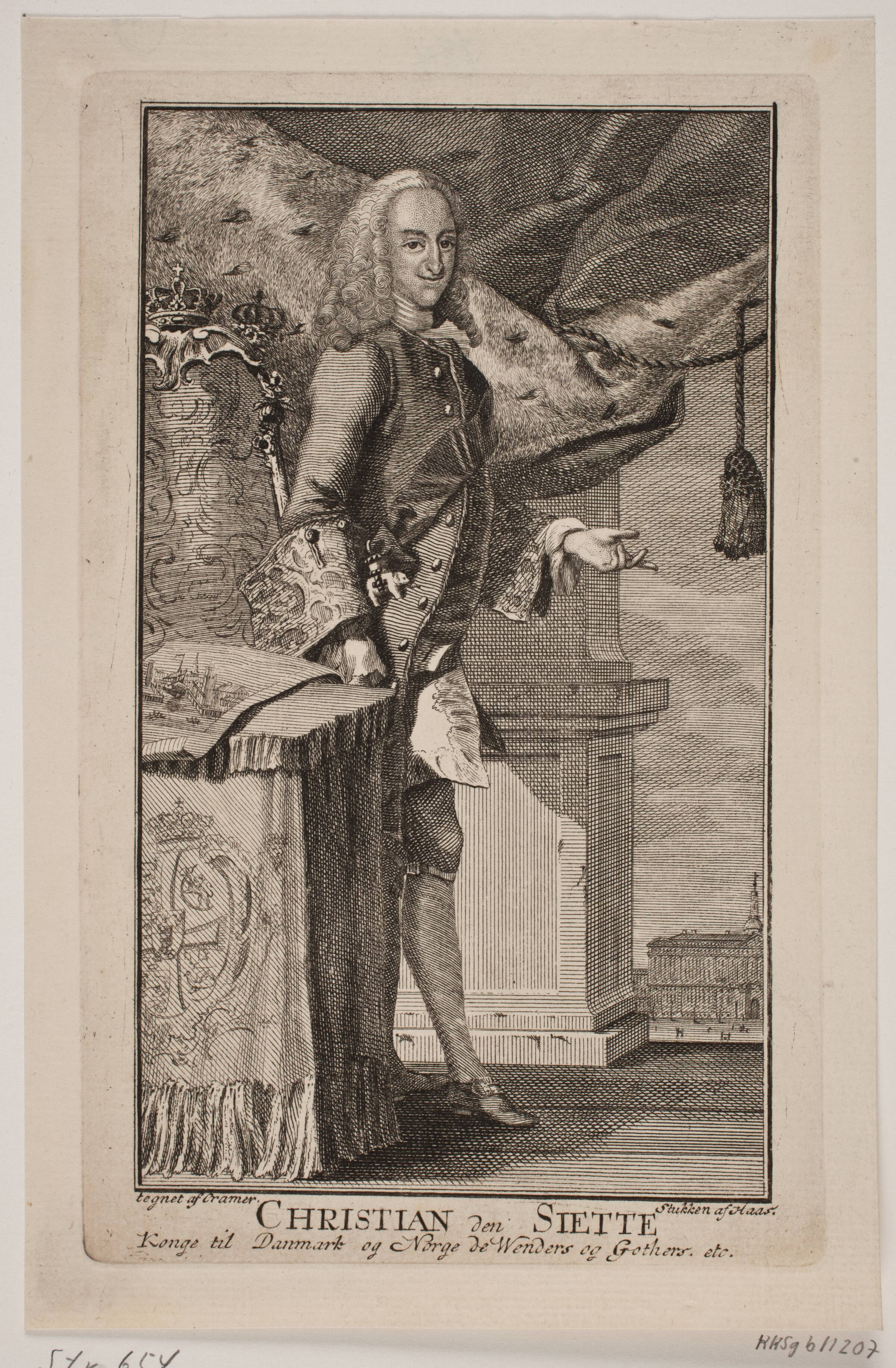 Christian VI, Jonas Haas, 1750-1759