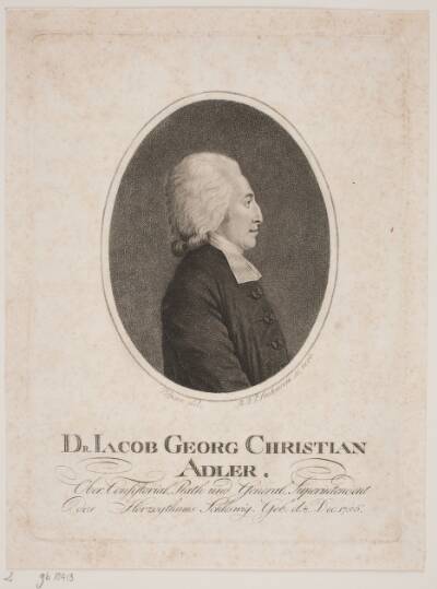 Dr. Jacob Georg Christian Adler