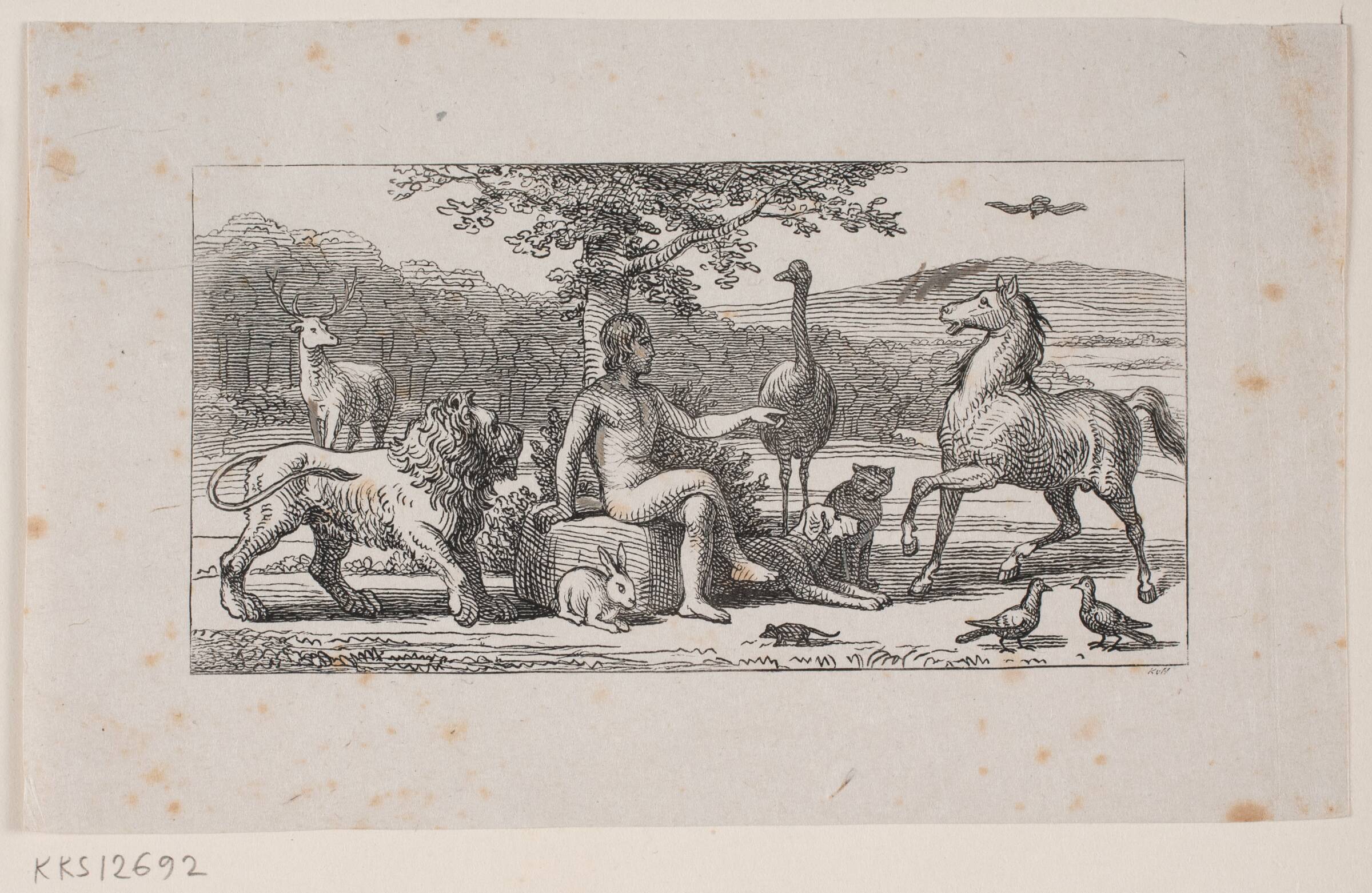 Prøvetryk til Chr. Winthers A.B.C., H.P. Hansen, 1863