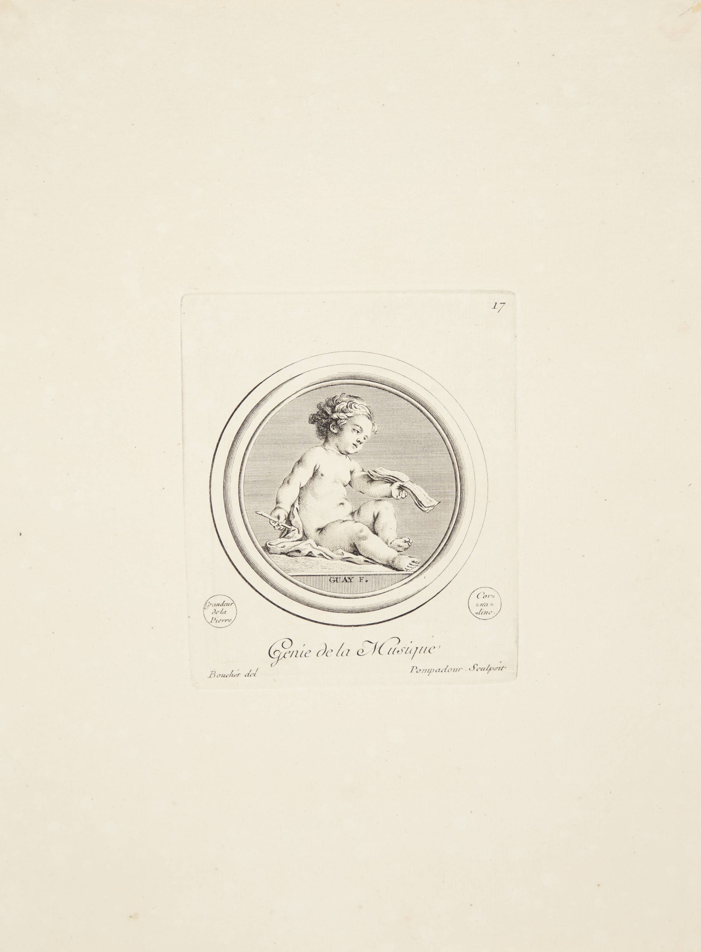 Musikkens genius, Madame de Pompadour, 1753-1757