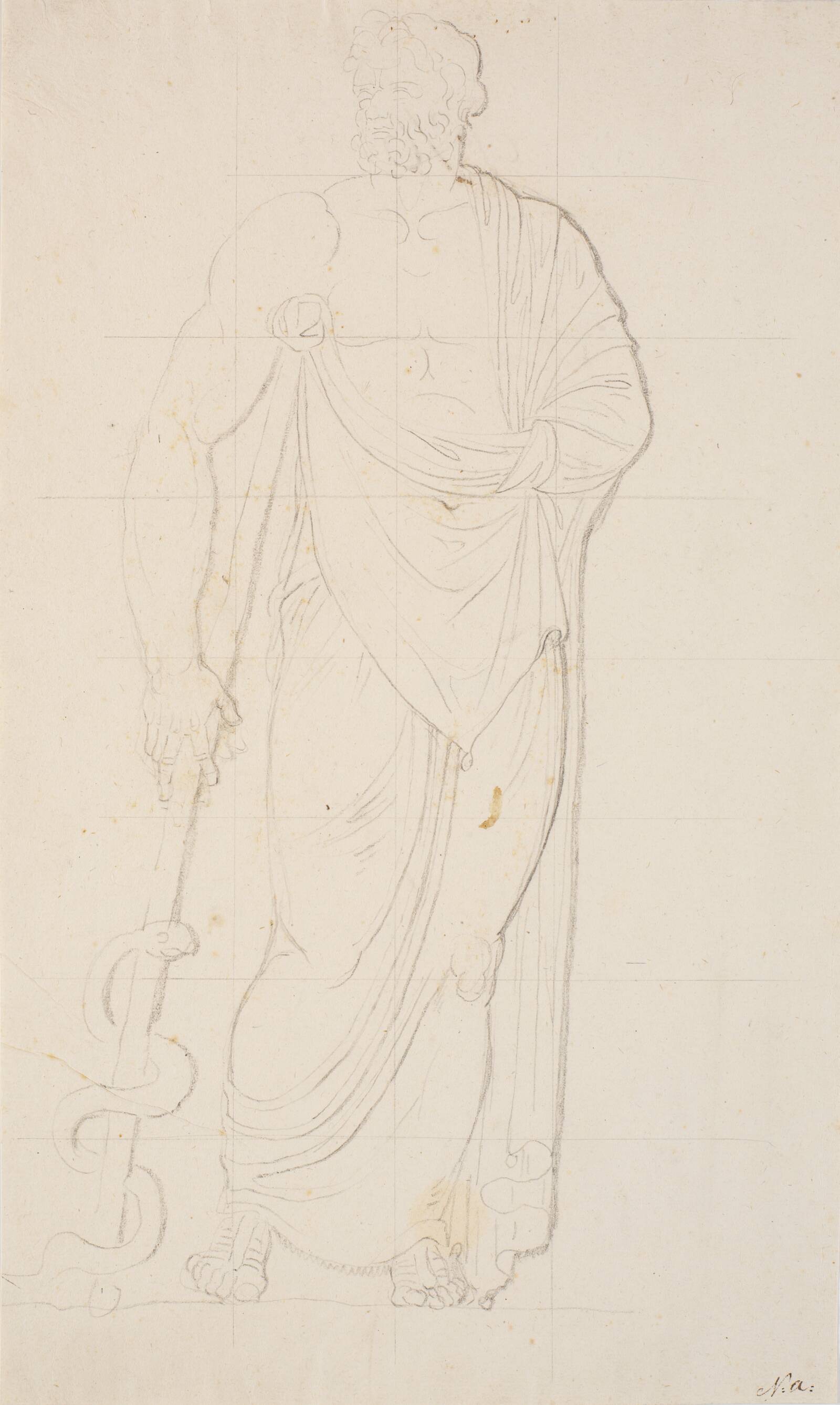 Asklepios, Nicolai Abildgaard, 1743-1809