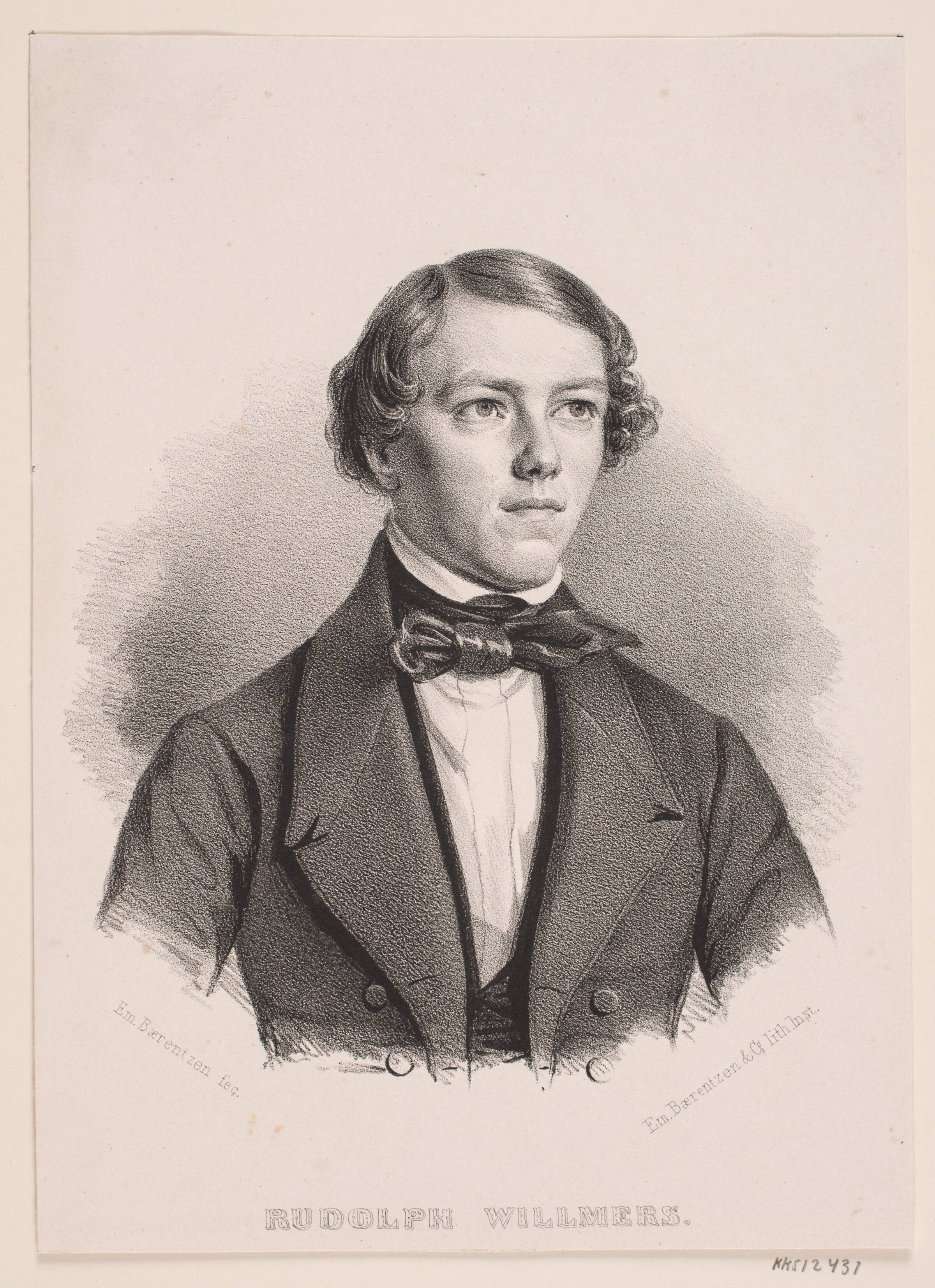 Rudolph Willmers, Emil Ditlev Bærentzen, 1841