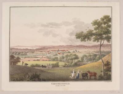 Christiansfeld, fra den vestlige side