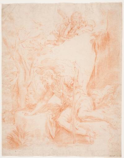 Narcissus ved kilden. (Ovid, Net.III, 415)