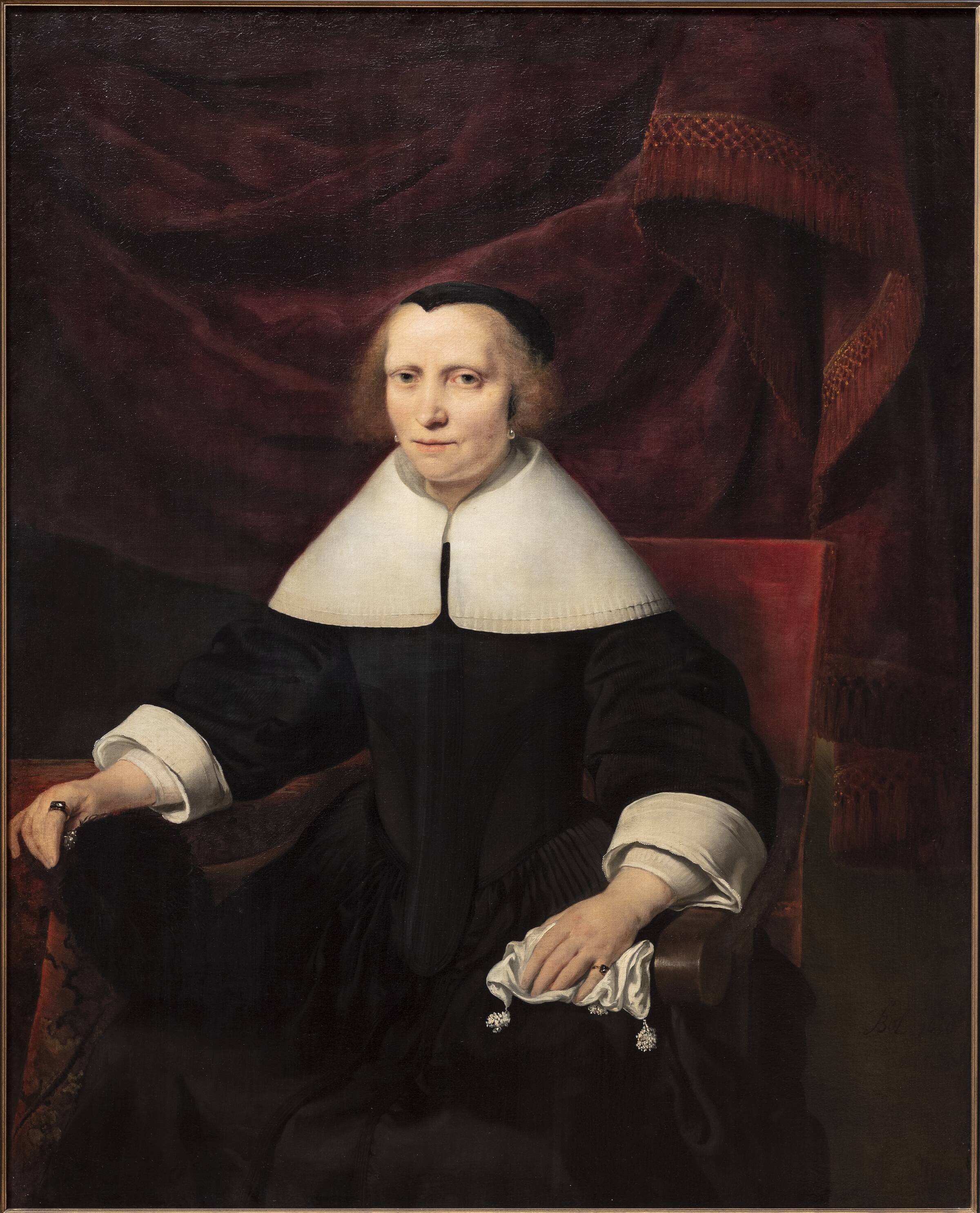 Kvindeportræt, Ferdinand Bol, 1656