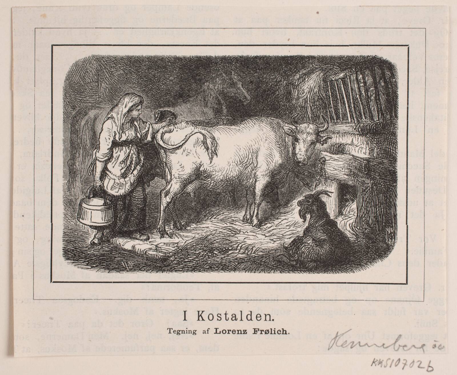 I kostalden, H.C. Henneberg, 1882