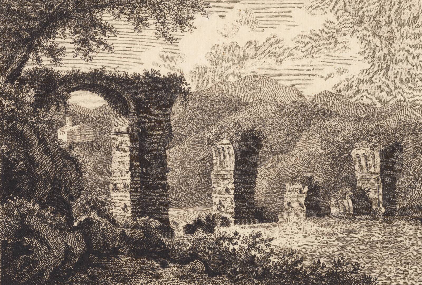 Landskab, J.F. Clemens, 1748-1831