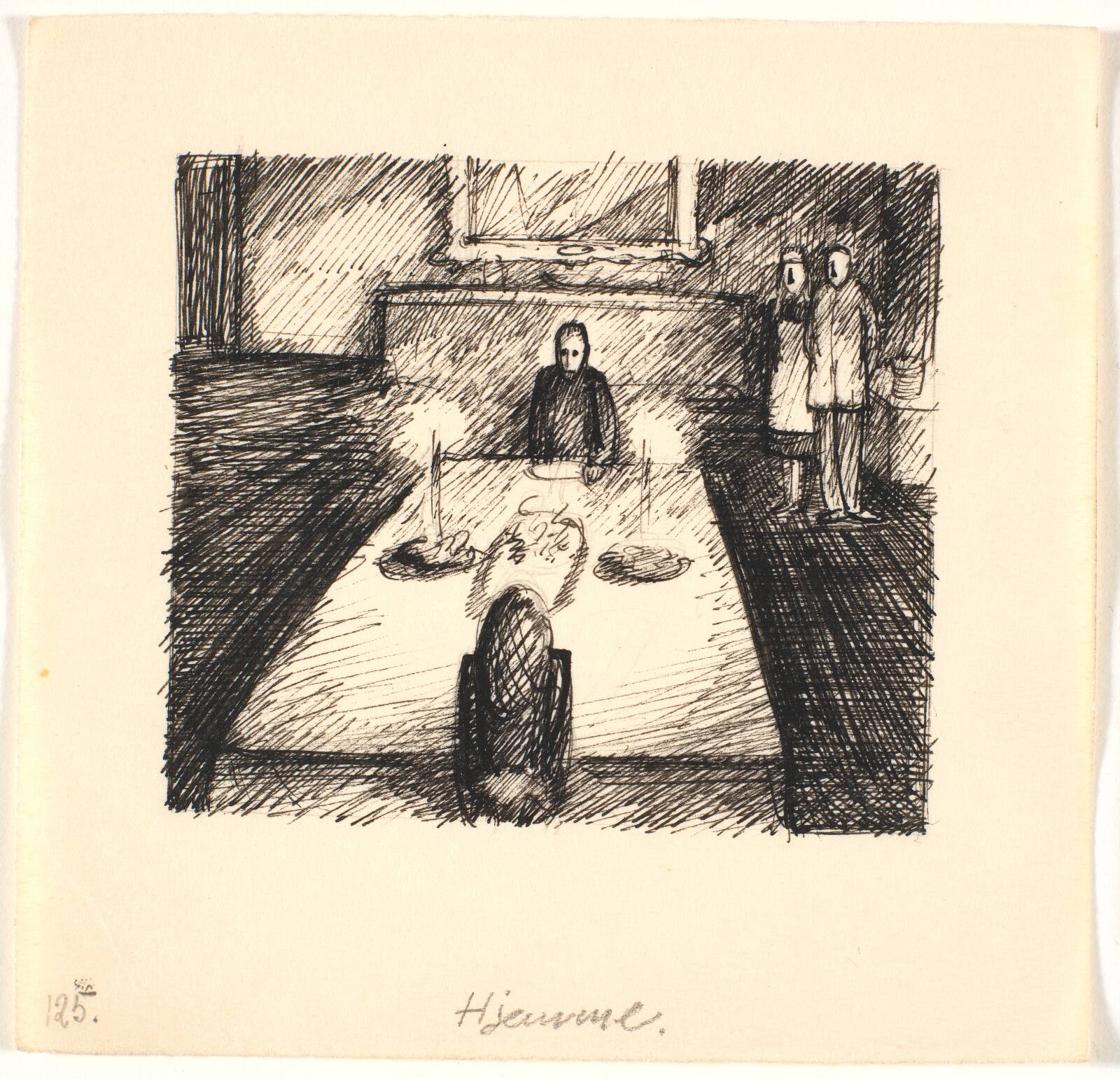 Hjemme, Palle Nielsen, 1949