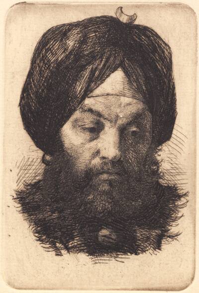 Mand med turban