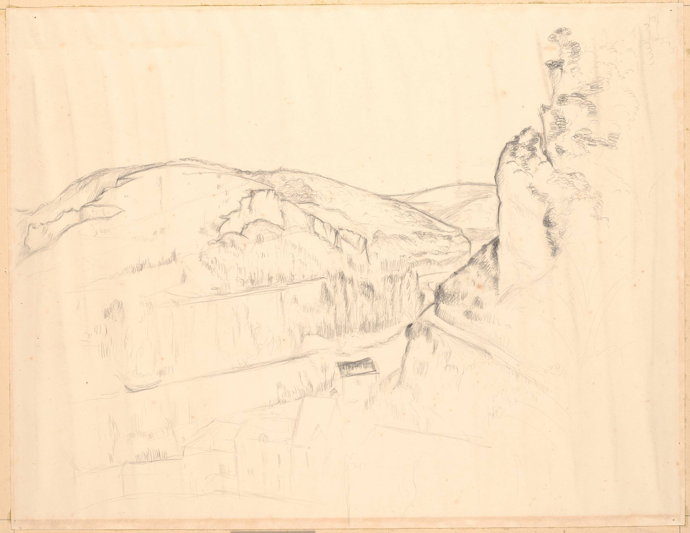 Udsigt over Lotdalen, André Derain, 1912