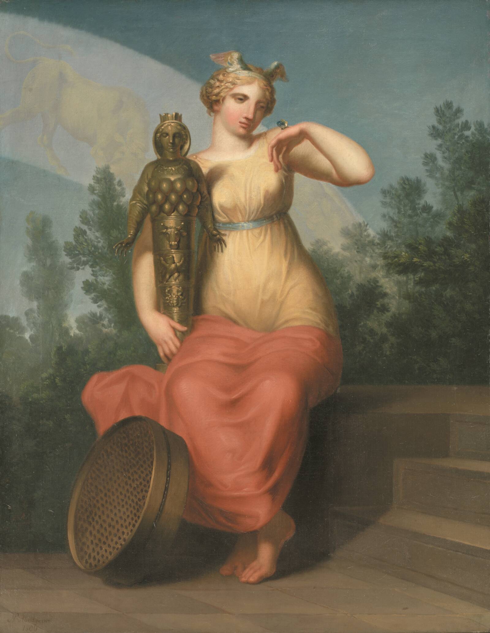 Filosofien, Nicolai Abildgaard, 1800