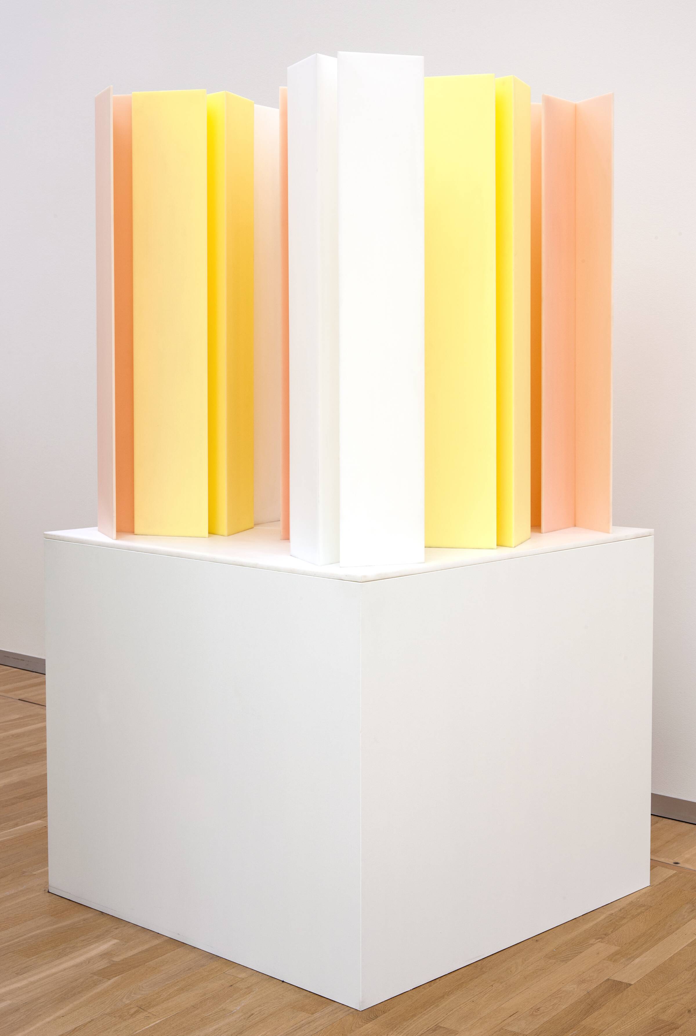 Lyskoncentration. Hvid-gul-rød, Gunnar Aagaard Andersen, 1979