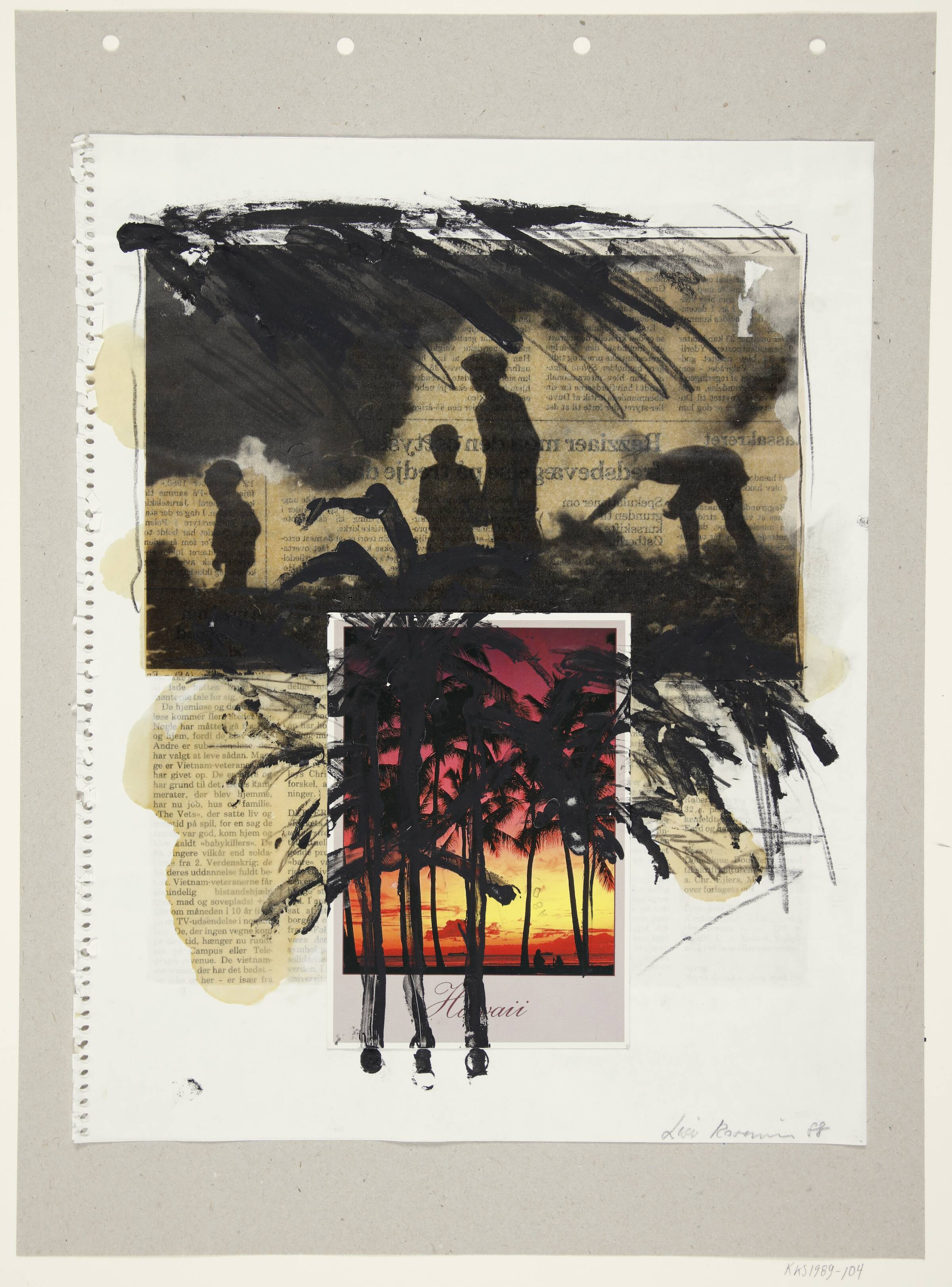 Uden titel, Lisa Rosenmeier, 1988