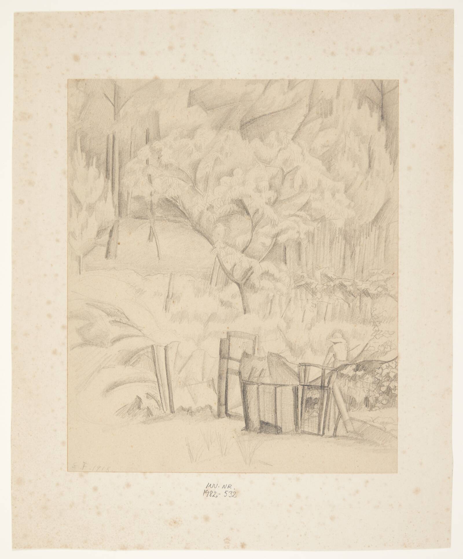 Havelåge, Ellen Fischer, 1918