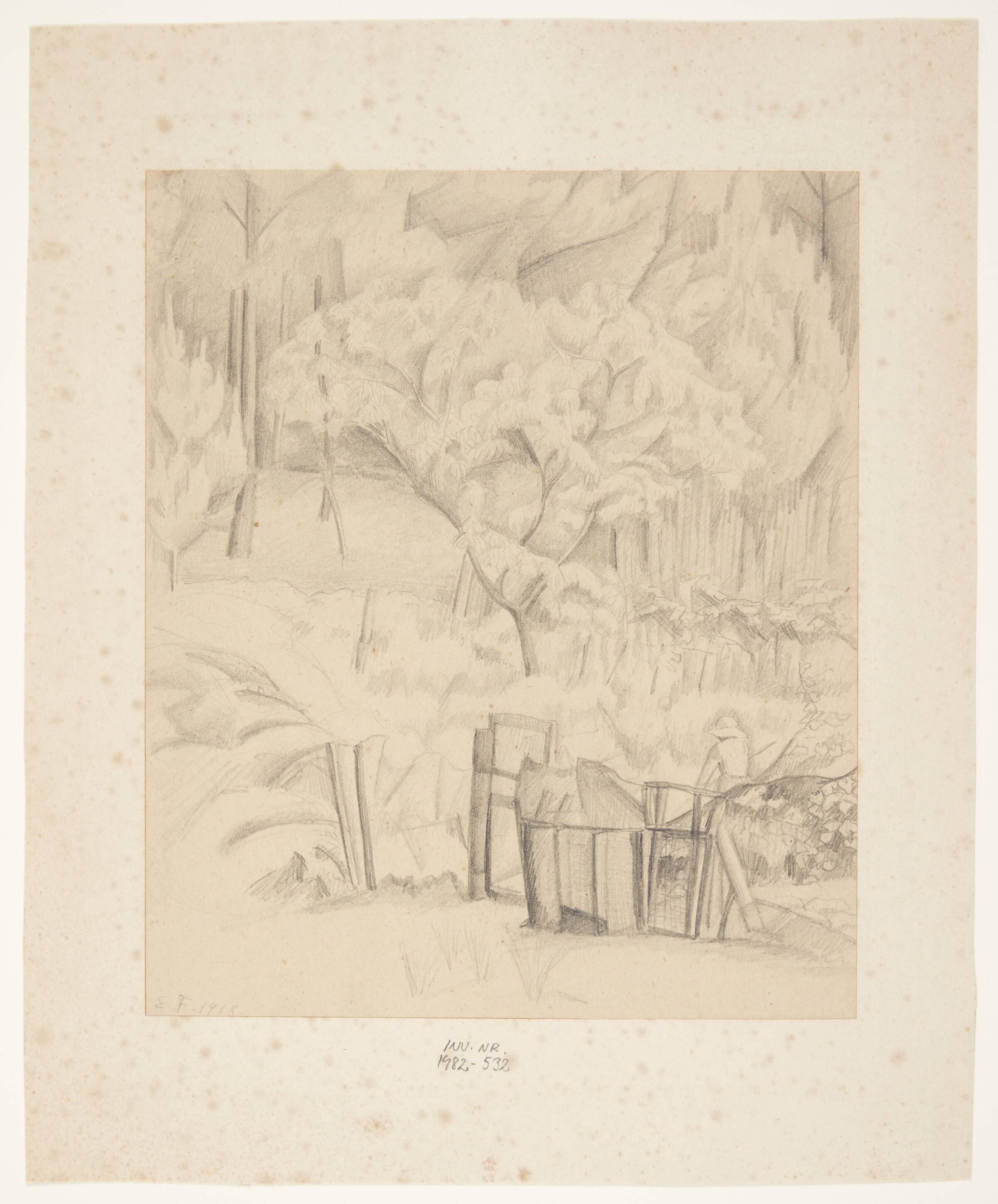 Havelåge, Ellen Fischer, 1918
