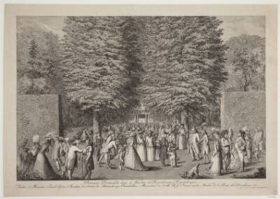 Premiere promenade dans le Jardin de Rosenburg à Copenhauge