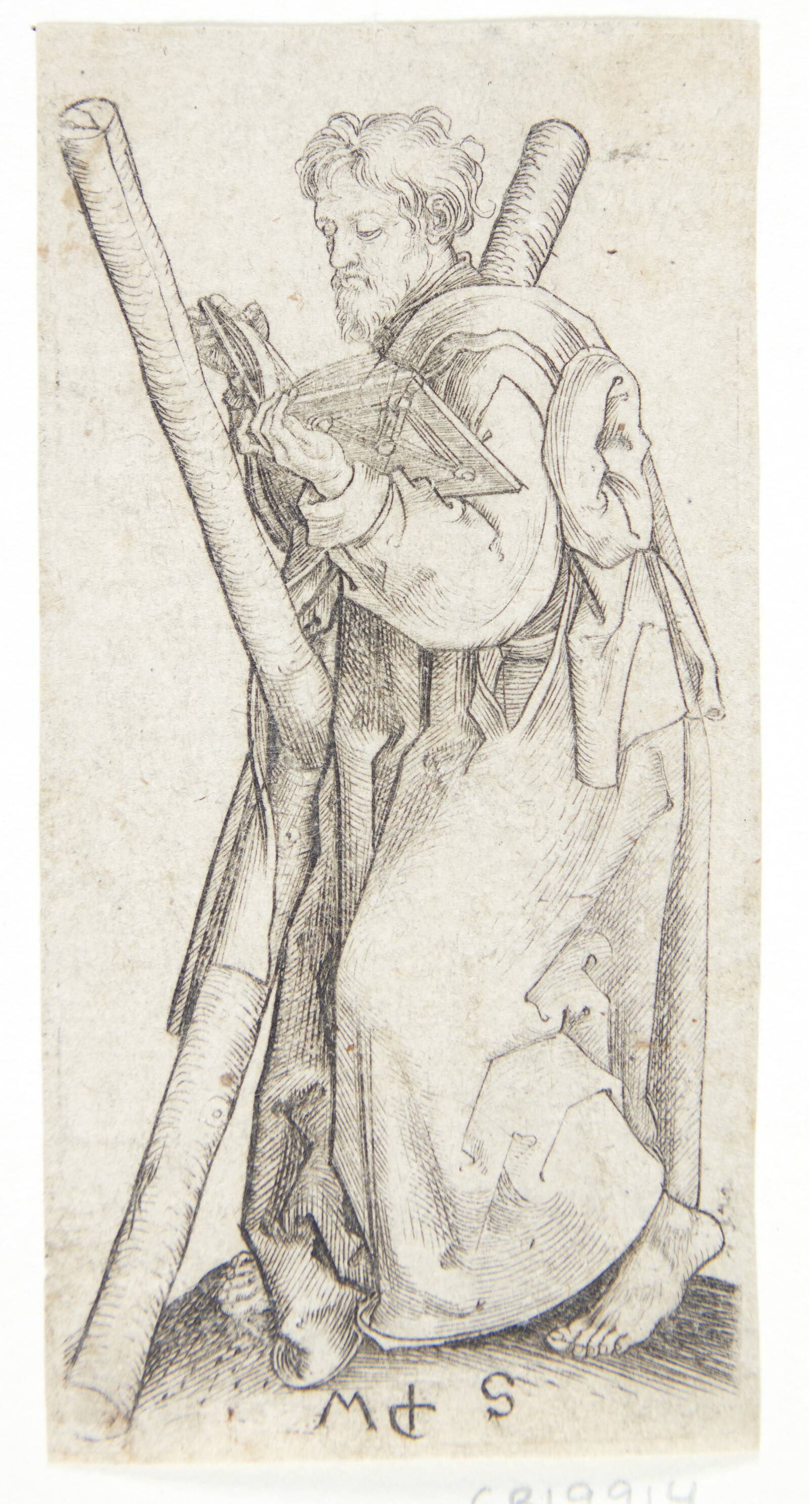 Apostlen Andreas, Martin Schongauer, 1430-1491