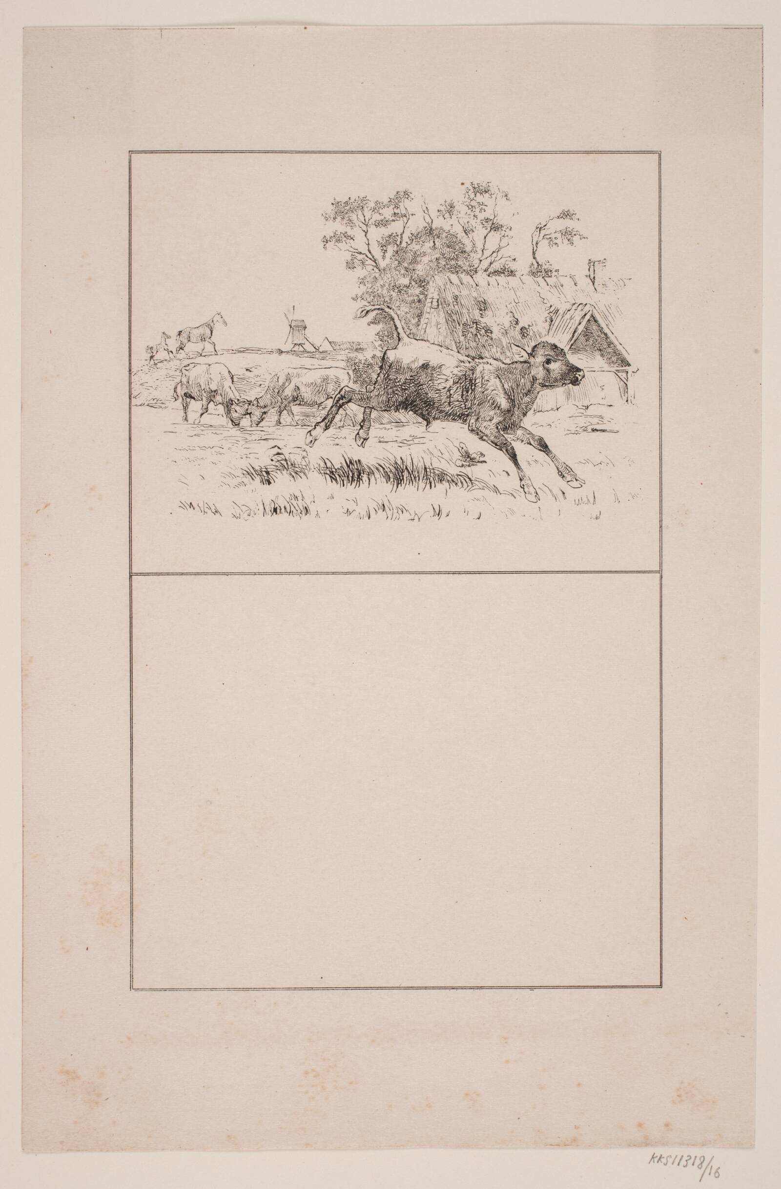 Hjorten, Adolph Kittendorff, 1845