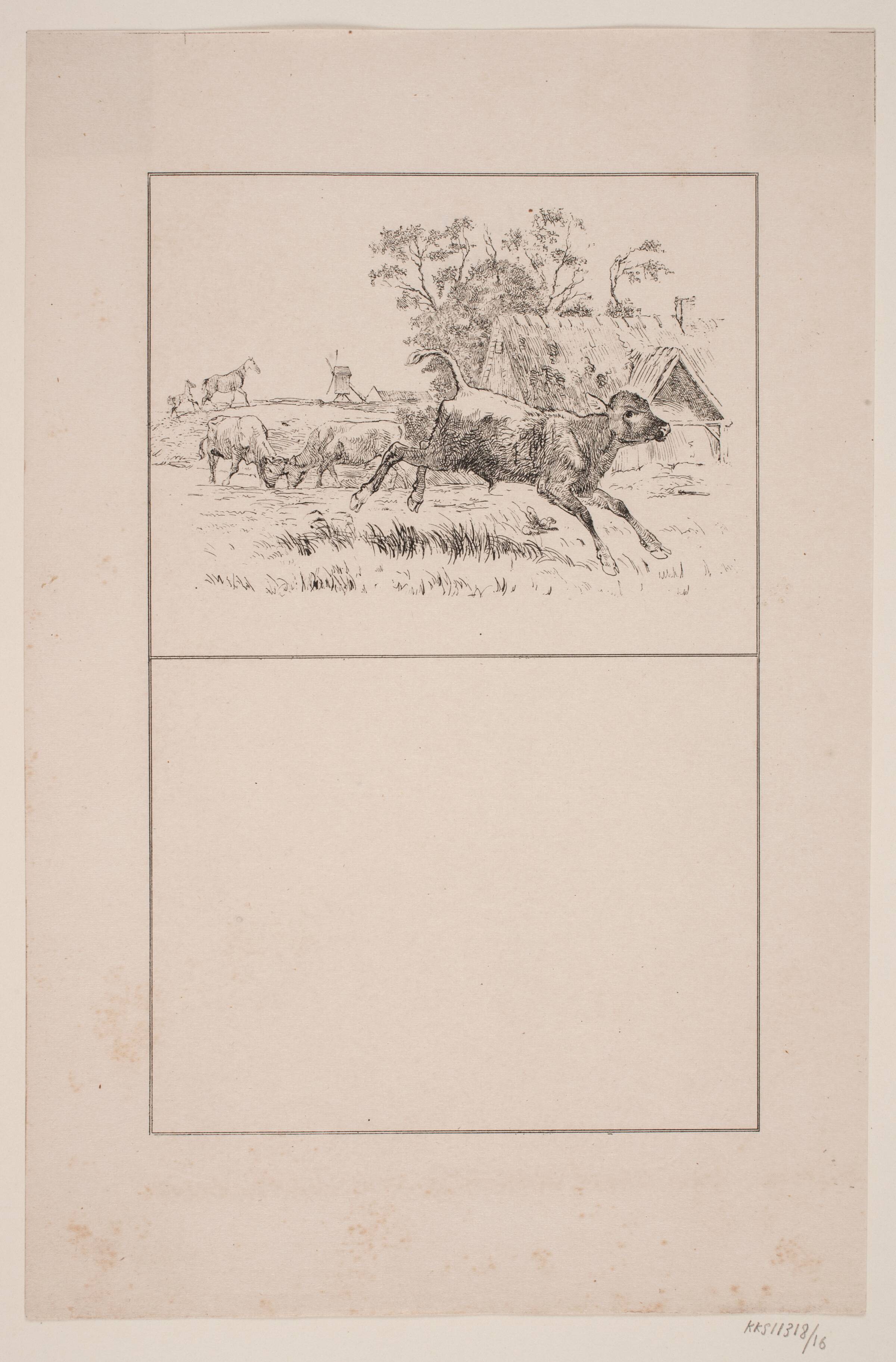 Hjorten, Adolph Kittendorff, 1845