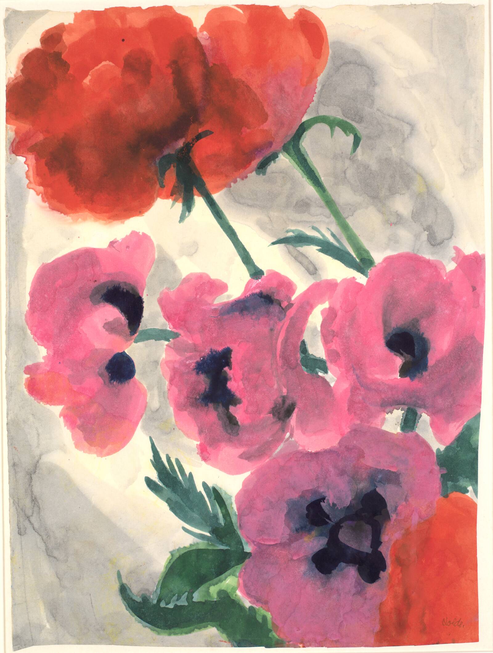 Valmuer, Emil Nolde, 1932-1935