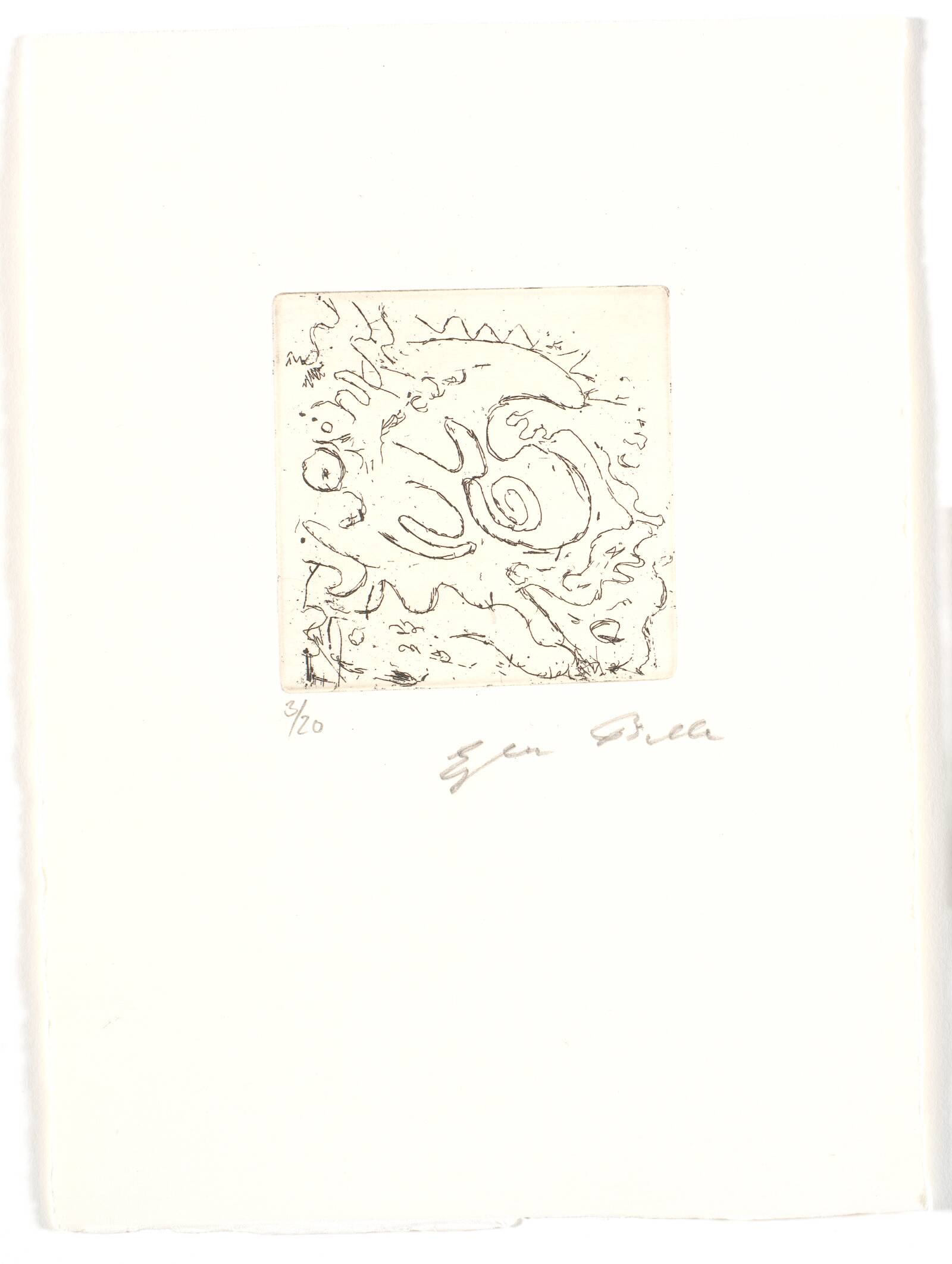 Uden titel, Ejler Bille, 2003
