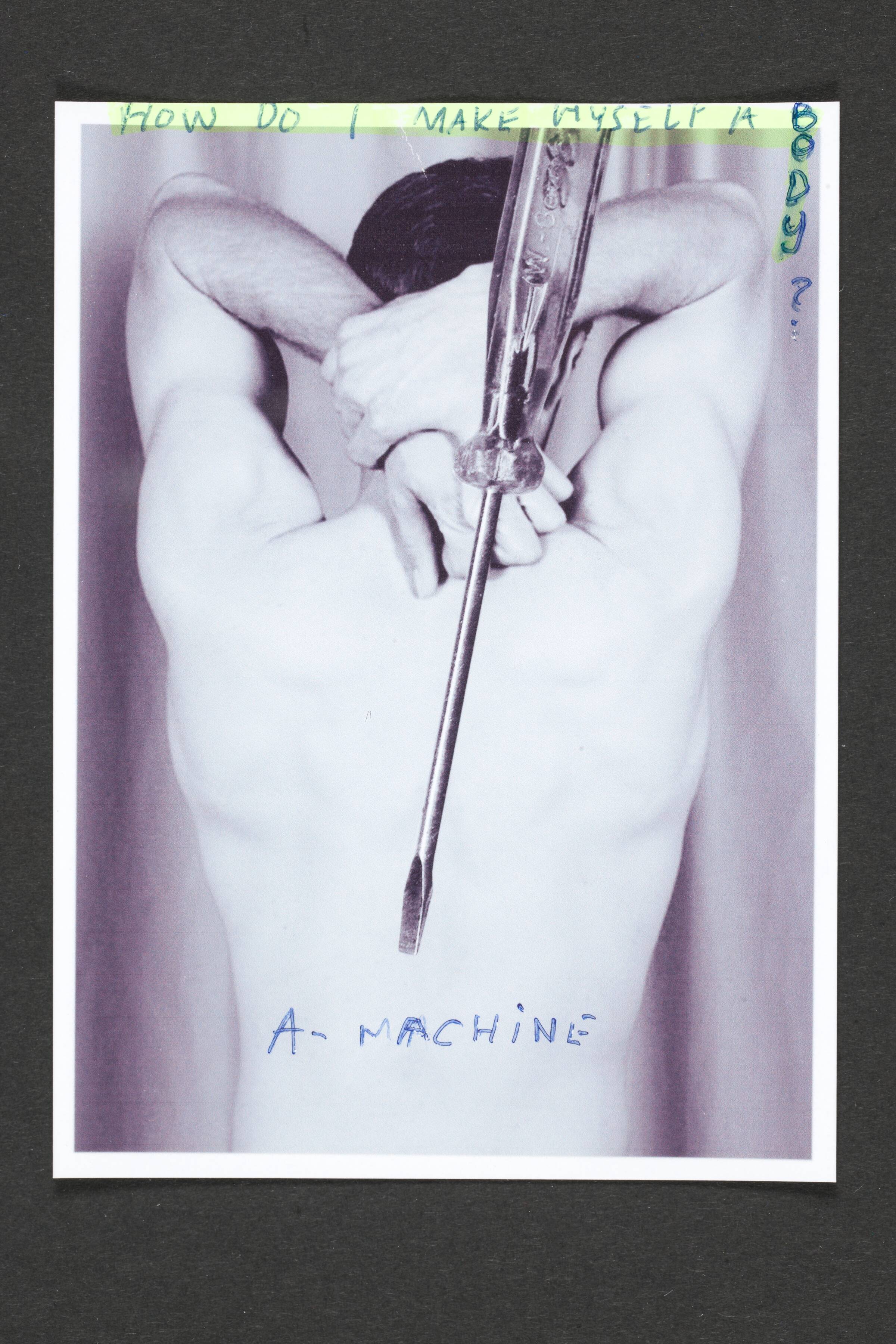 How do I make myself a body (7), Henrik Olesen, 2007