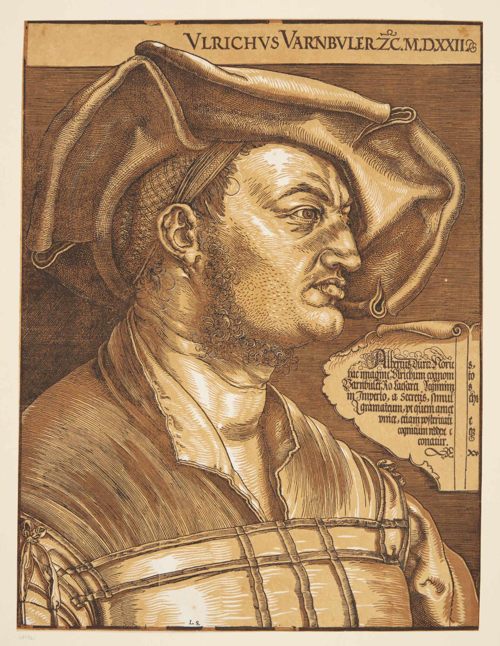 Ulrich Varnbüler, Albrecht Dürer, 1522