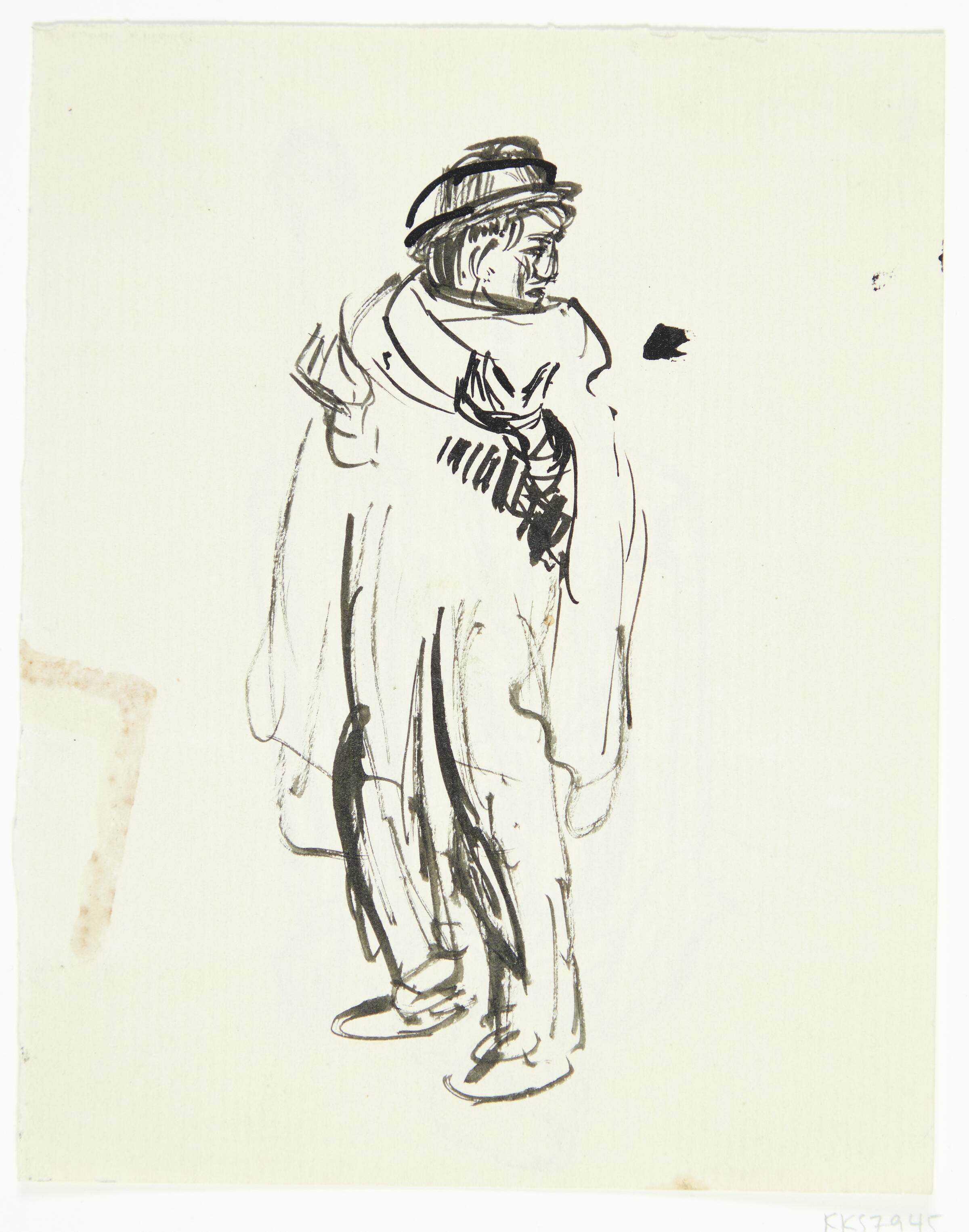 Italiensk bonde, Peter Hansen, 1911-1915