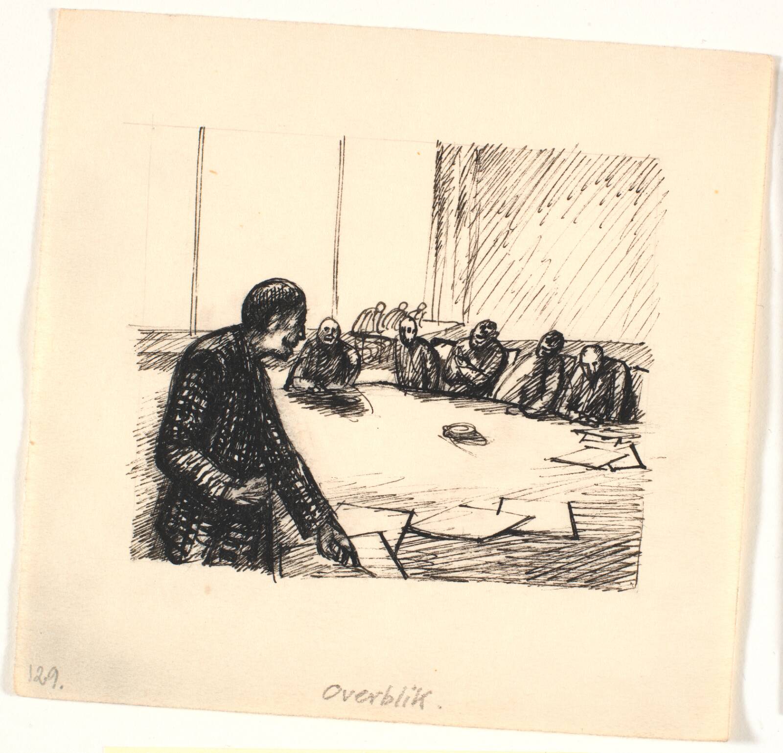 Overblik, Palle Nielsen, 1949