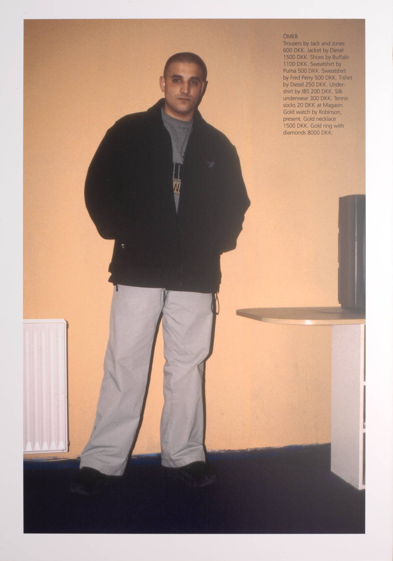 Ömer, Jens Haaning, 2000