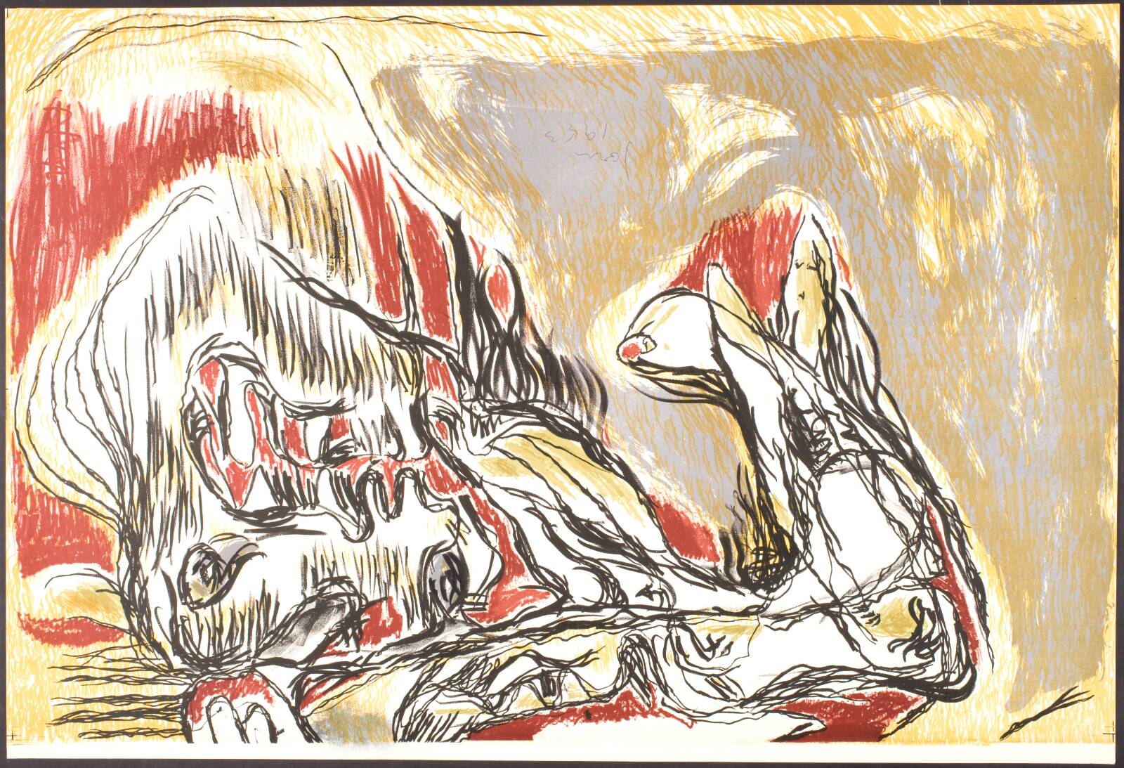 Caput mortuum, Asger Jorn, 1953