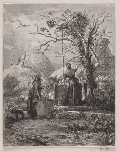 Illustration til B.S. Ingemann: "Forårs-morgensang"