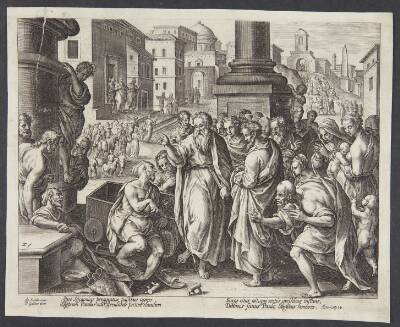 Paulus helbreder den lamme i Lystra