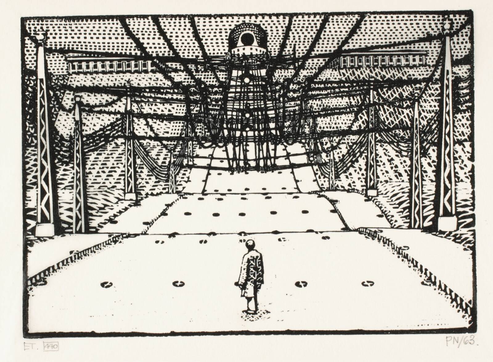 Det gamle hus, Palle Nielsen, 1963