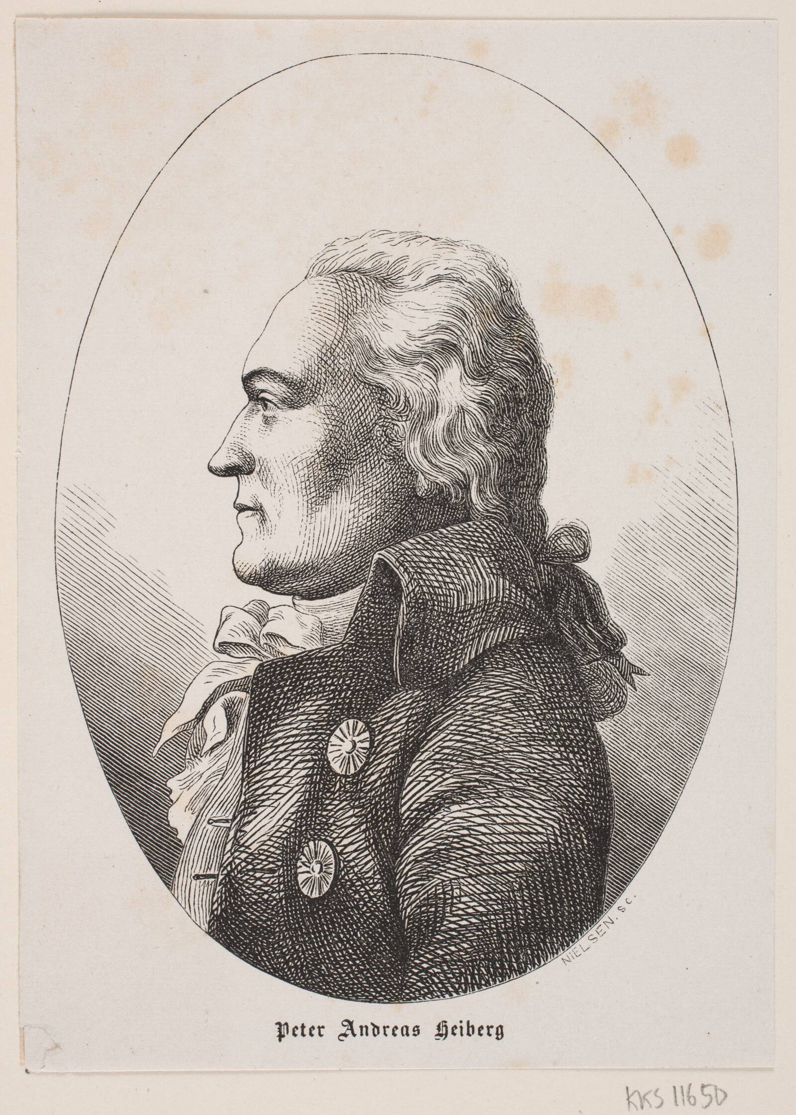 Peter Andreas Heiberg, J.C. Nielsen, 1831-1874