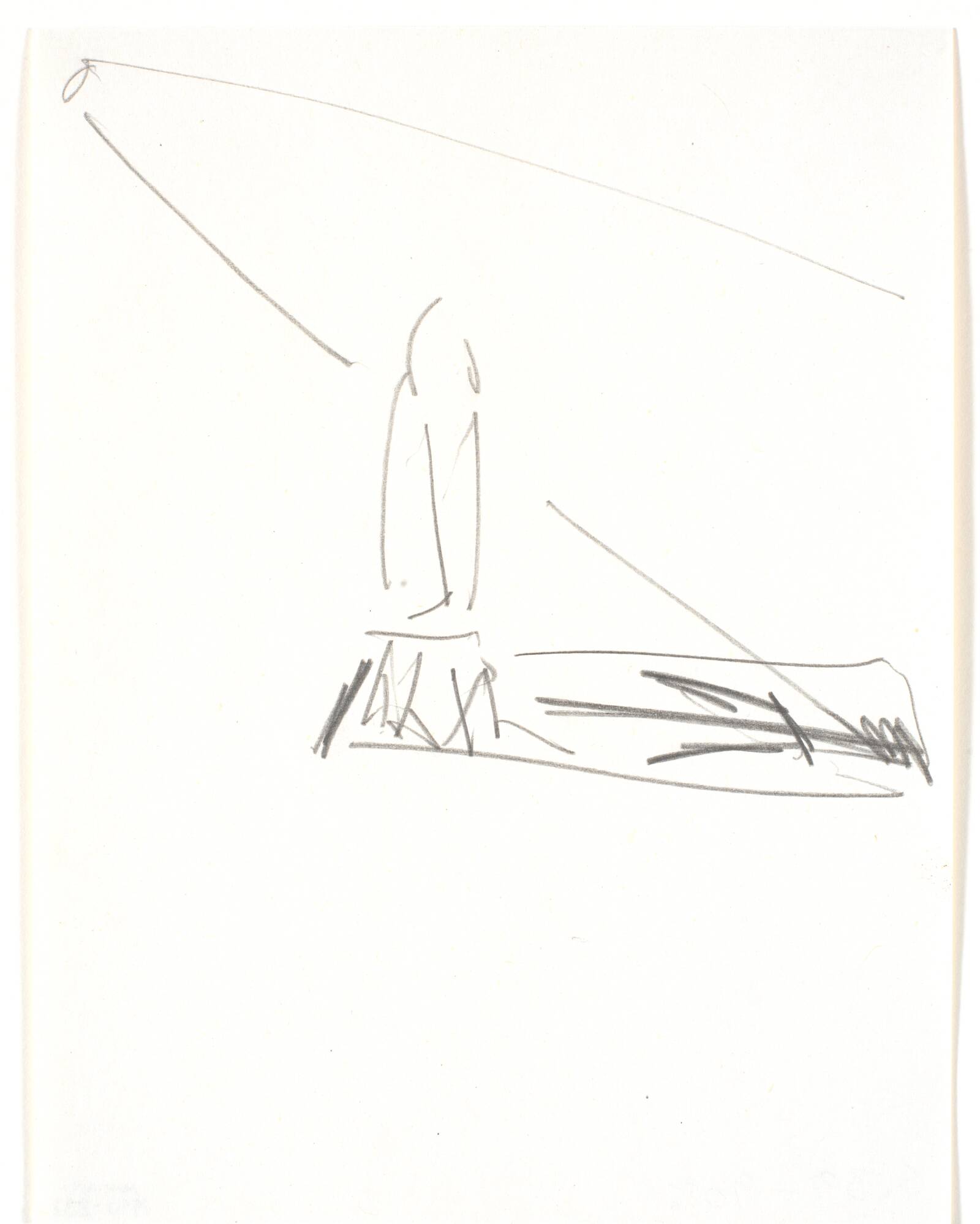 Scenografisk optegnelse, Lone Høyer Hansen, 1986-1989