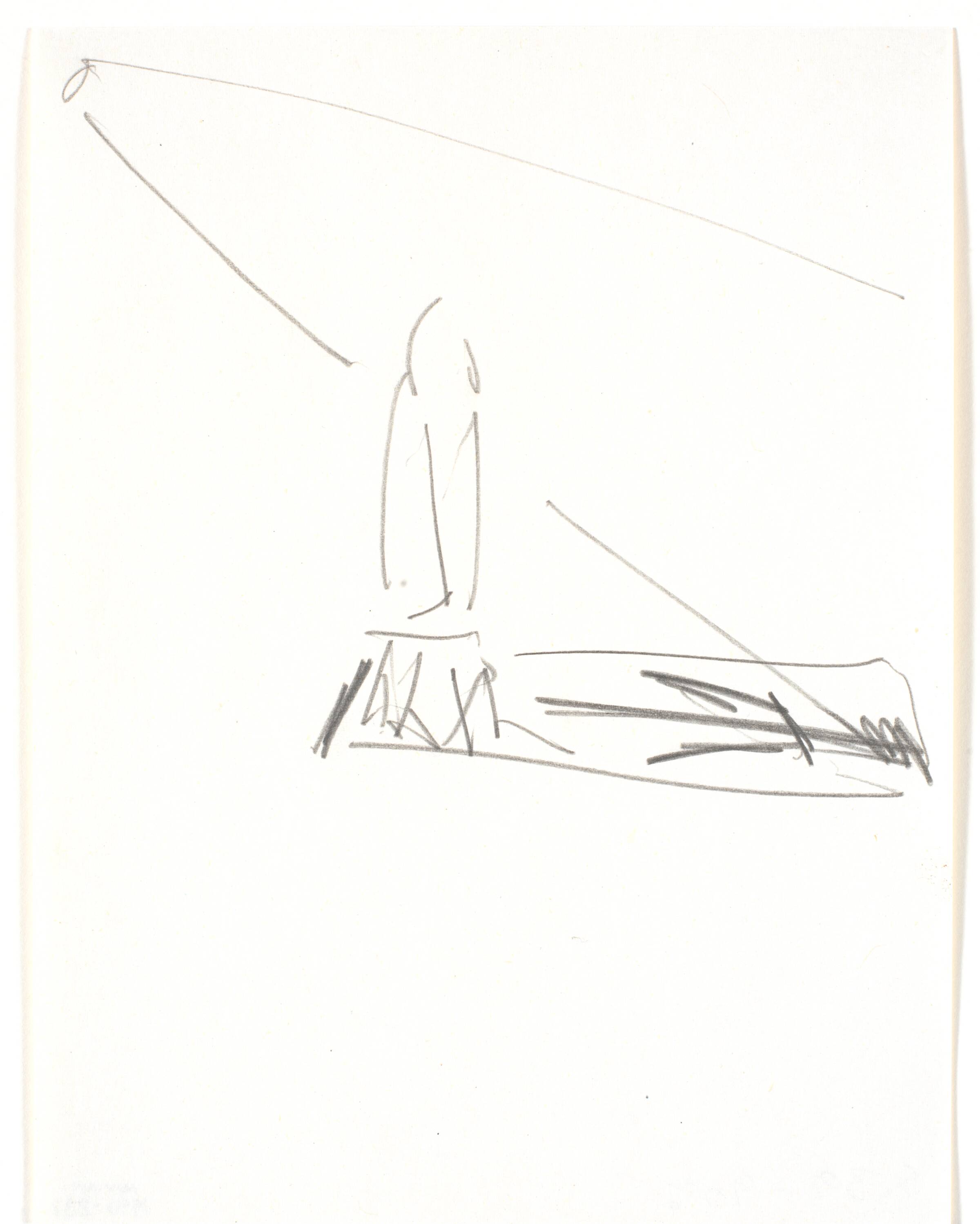 Scenografisk optegnelse, Lone Høyer Hansen, 1986-1989
