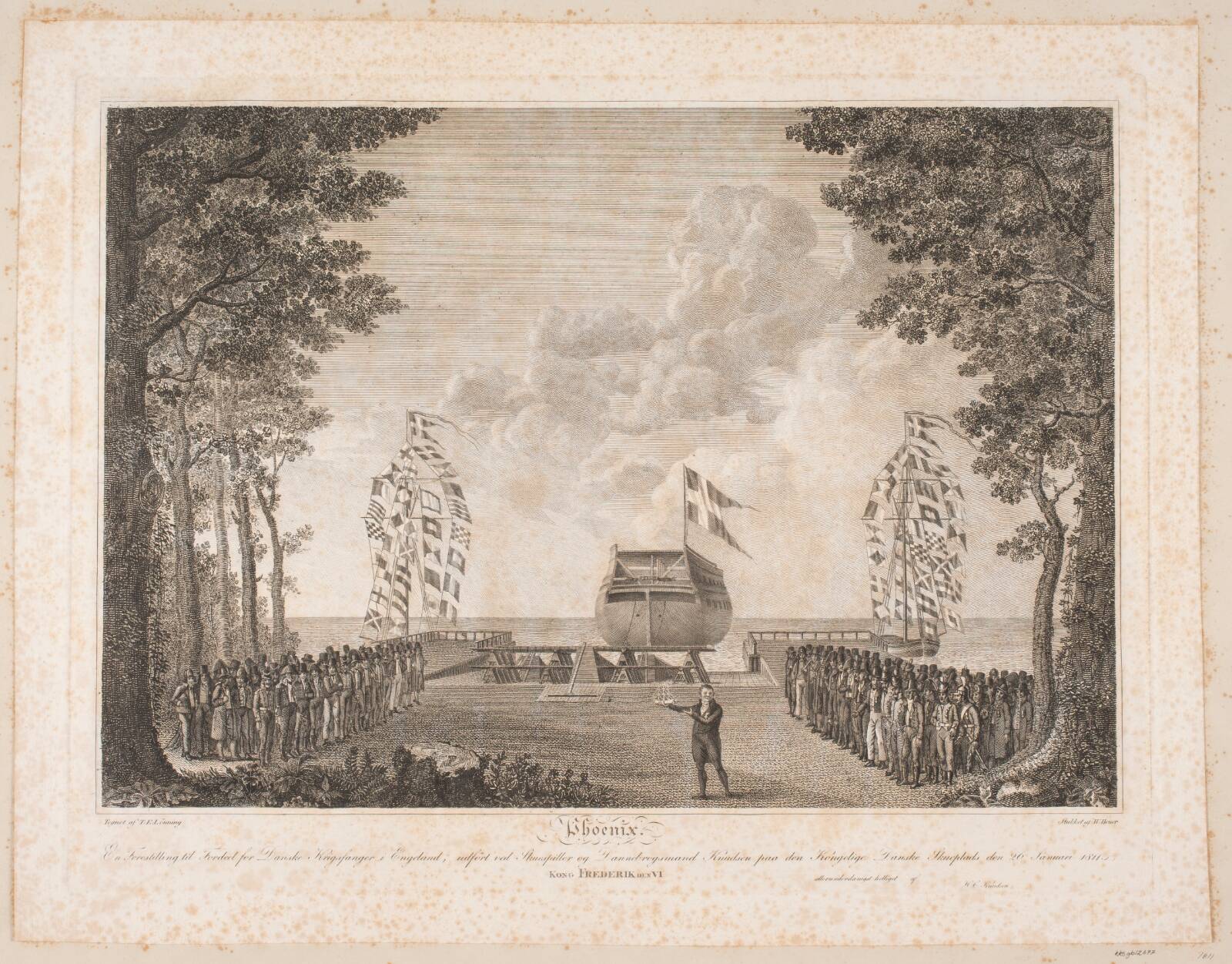 Phoenix. En forestilling, WIlhelm Heuer, 1811-1855
