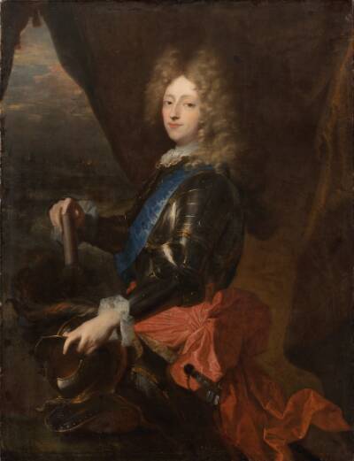 Portræt af kong Frederik IV som prins