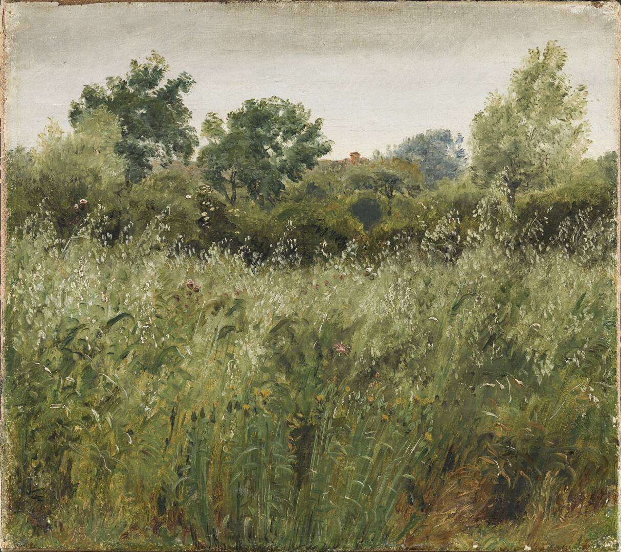 Field of Oats near Vejby, by P.C. Skovgaard, 1843