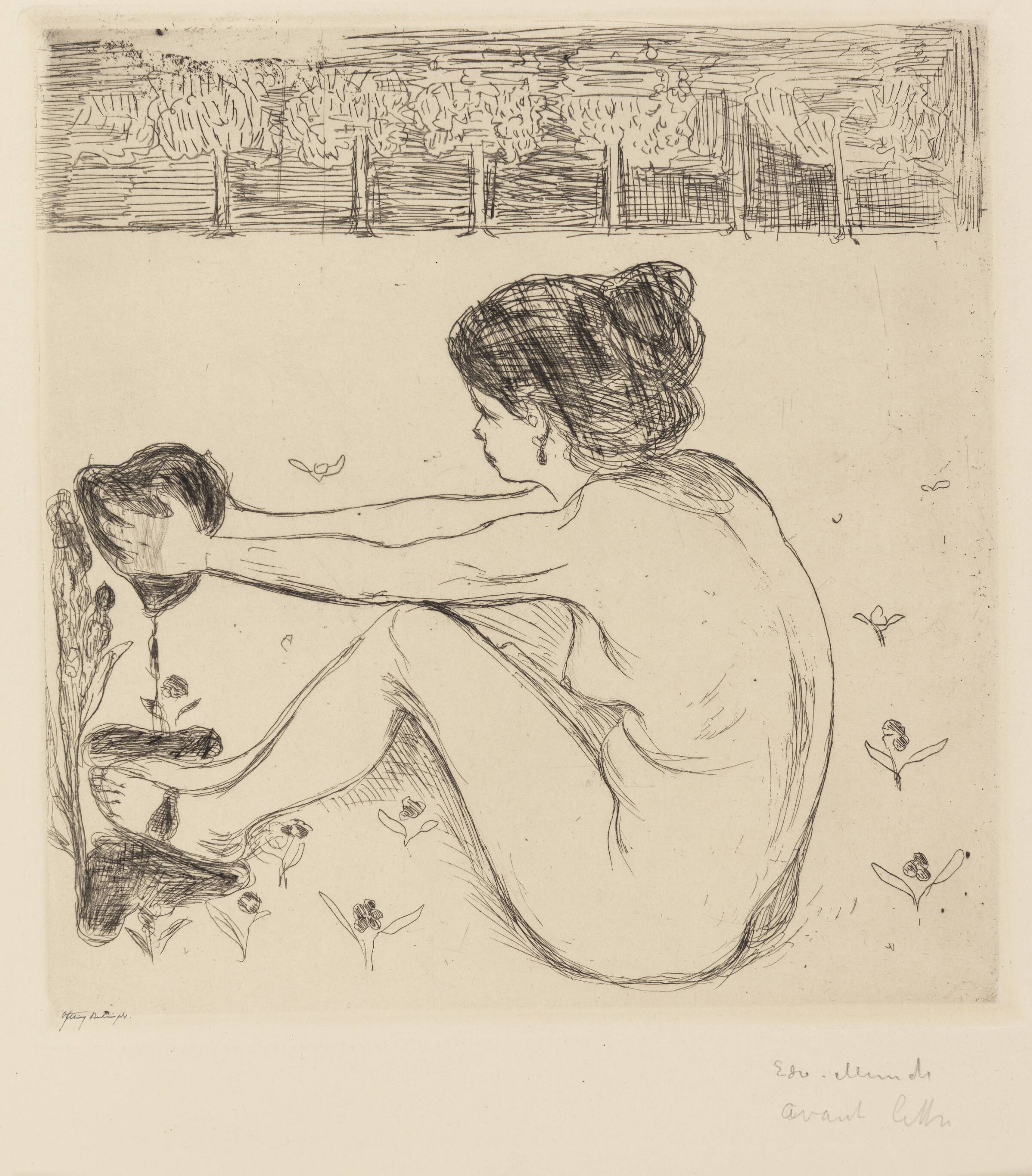 Kvinden og hjertet, Edvard Munch, 1896