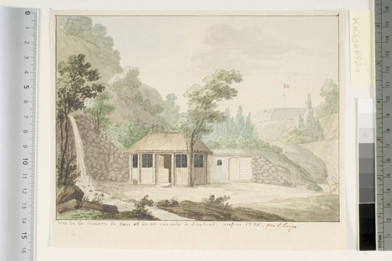 Liselund, Søren L. Lange, 1796