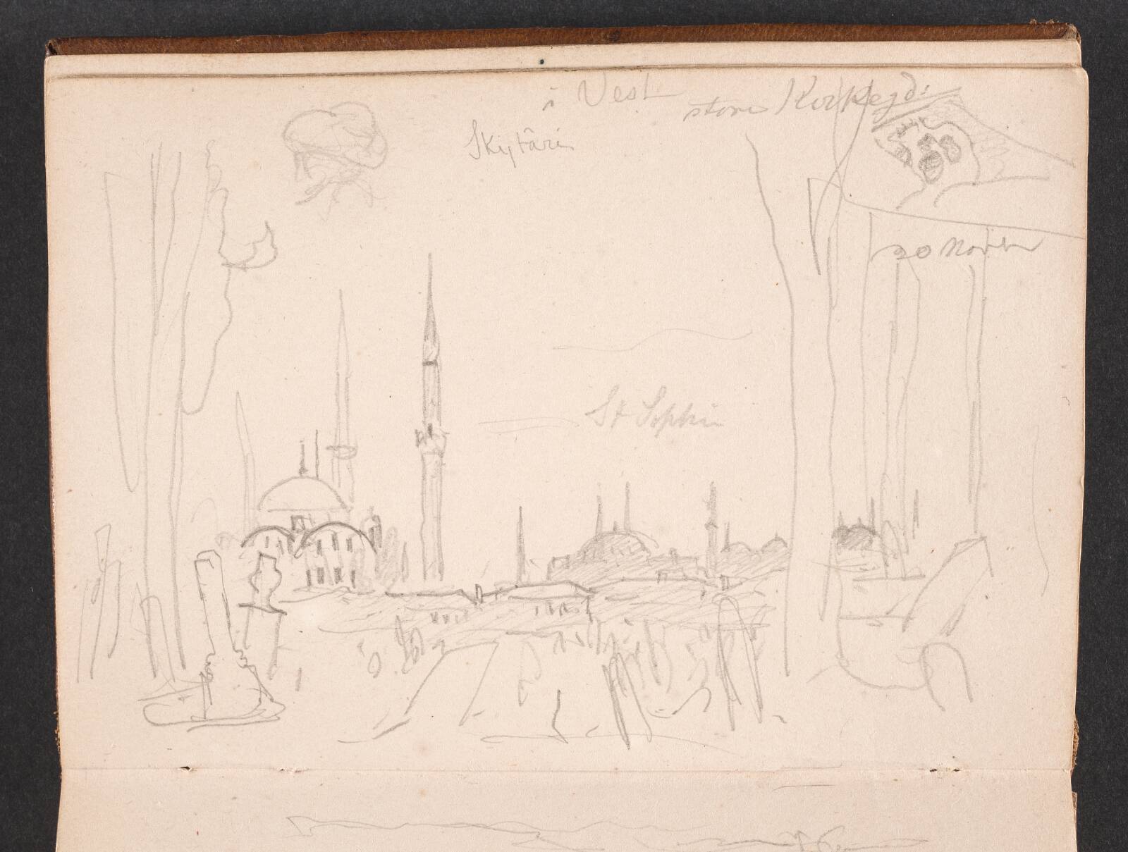 Skytaris store kirkegård, Anton Melbye, 1853