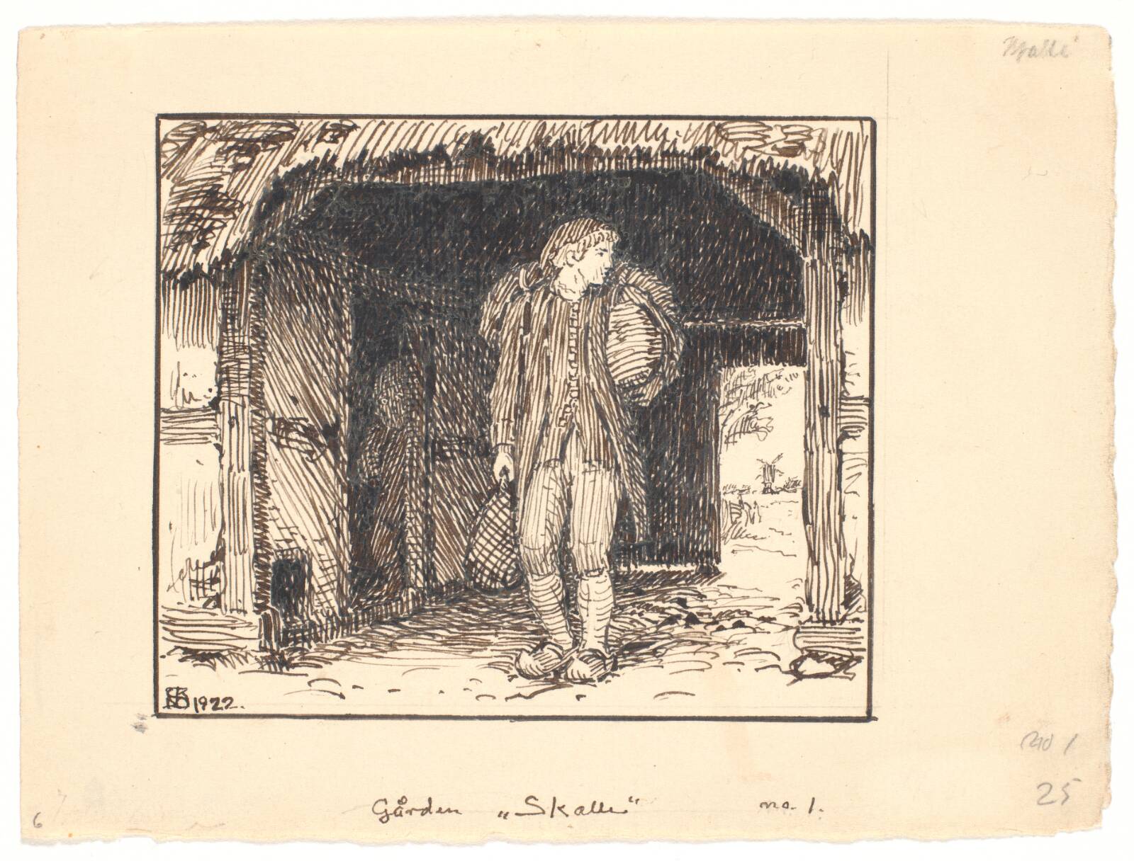 Skalle, Niels Skovgaard, 1922