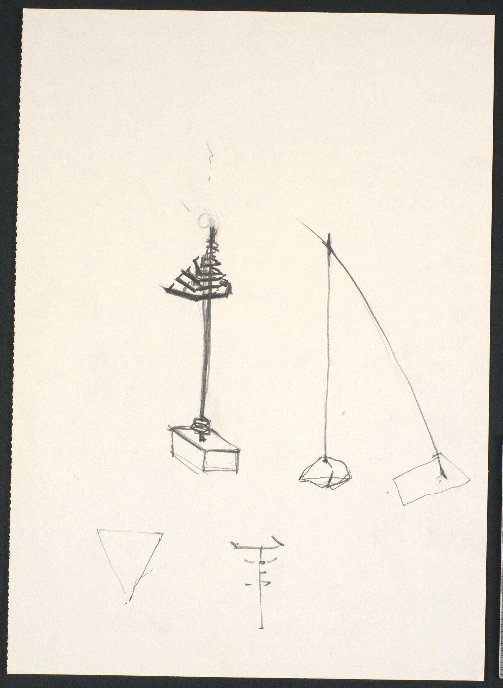 Tegning, Lone Høyer Hansen, 1983